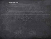 Tablet Screenshot of aldonarejos.com